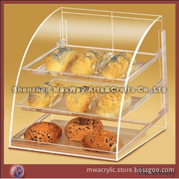 Clear High Grade Modern Stylish Acrylic Bread Container